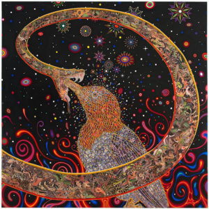 "Penetrators (Large)," 2012, by Fred Tomaselli