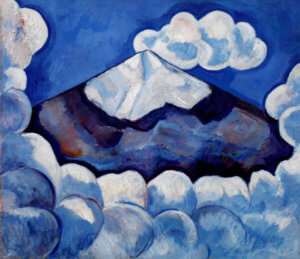 "Popocatepetl--Spirited Morning," by Marsden Hartley, 1932