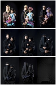 "Mother, Daughter, Doll," 2010, by Boushra Almutawakel